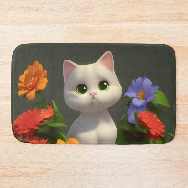 Item preview, Cat Flower 07 designed and sold by Camila Hamdan.