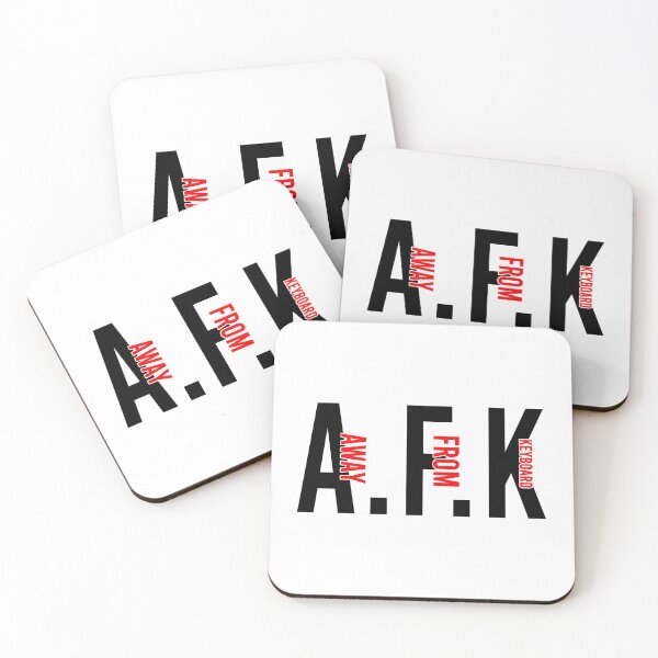 Item preview, AFK - away from keyboard designed and sold by Bigilyy.