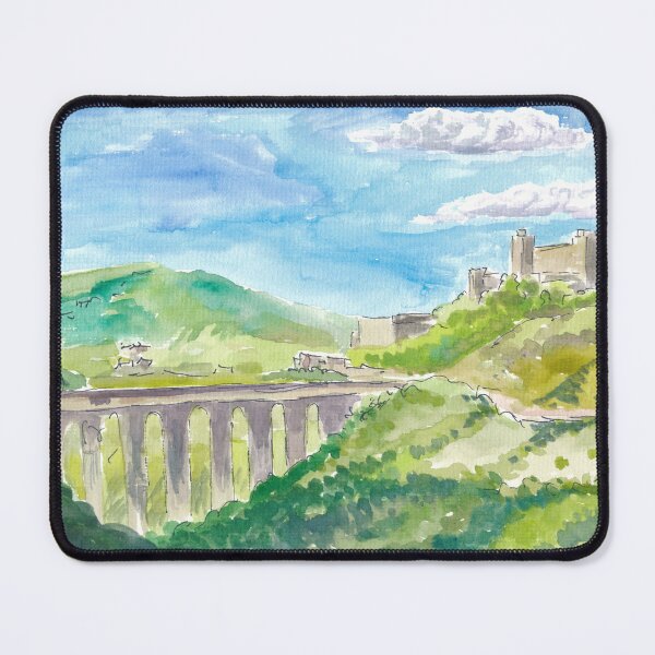 Item preview, Spoleto Italy City on Apennines Mountain Range designed and sold by artshop77.
