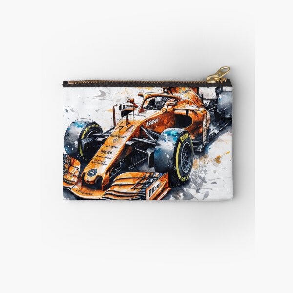 Item preview, Lando Norris 2018 Mclaren MCL33 F1 Watercolour Painting Print    designed and sold by PicTechNowArt.