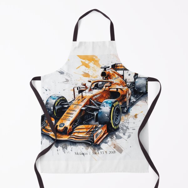 Item preview, Lando Norris 2018 Mclaren MCL33 F1 Watercolour Painting Print    designed and sold by PicTechNowArt.
