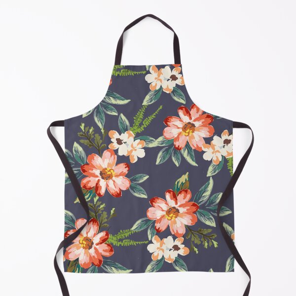 Item preview, Tropical leaves and flowers all over design designed and sold by Lolly's Lane Shoppe.