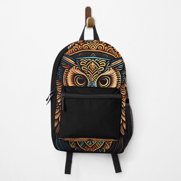 Item preview, Owl tribal mandala tattoo designed and sold by HappyTrippy.
