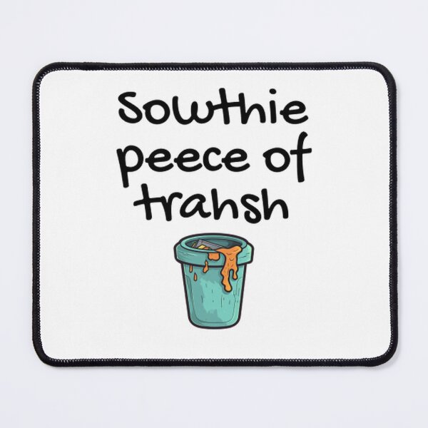 Item preview, Southie Piece of Trash - A Humorous South Boston Joke designed and sold by EndlessTextures.