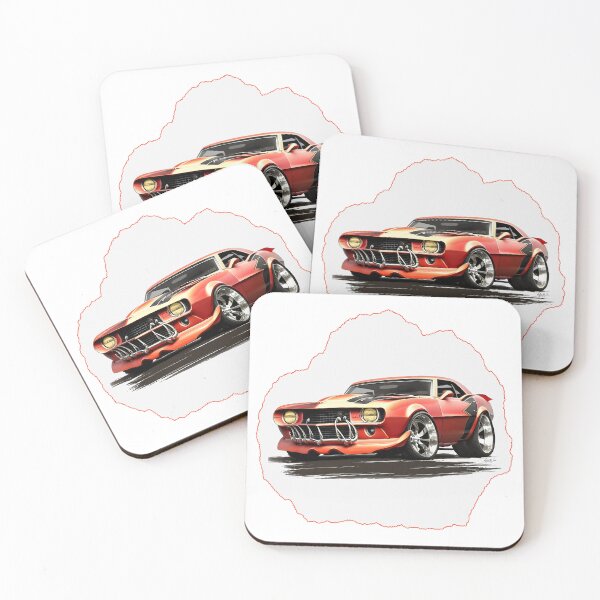 Item preview, Street Rod Camaro Illustration - Image designed and sold by Wilcox PhotoArt.