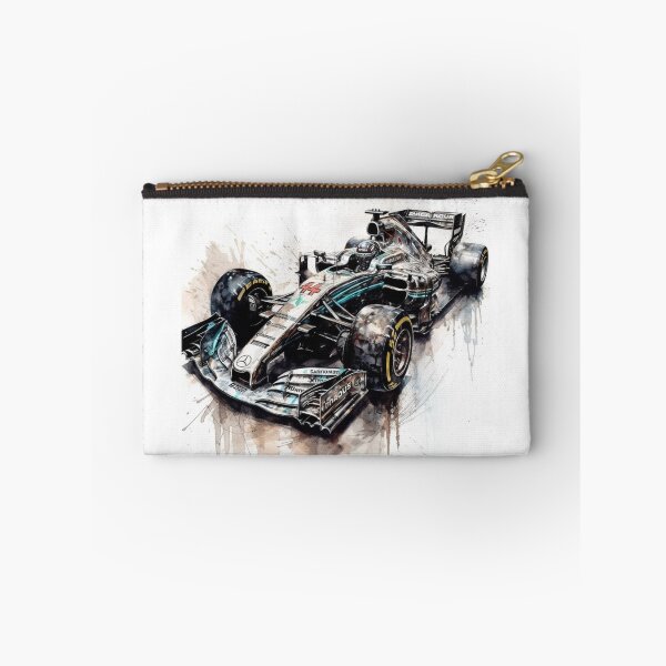 Item preview, Lewis Hamilton 2019 Mercedes W10 F1 Watercolour Painting Print    designed and sold by PicTechNowArt.
