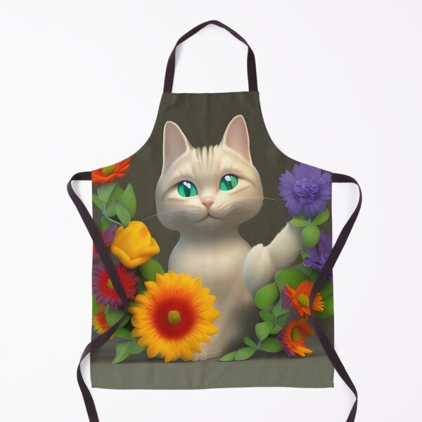 Item preview, Cat Flower 10 designed and sold by Camila Hamdan.