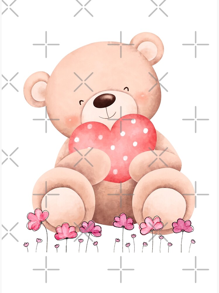 cute teddy bear love