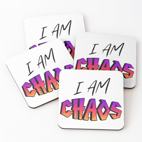 Item preview, I AM CHAOS designed and sold by KatsCanvas.