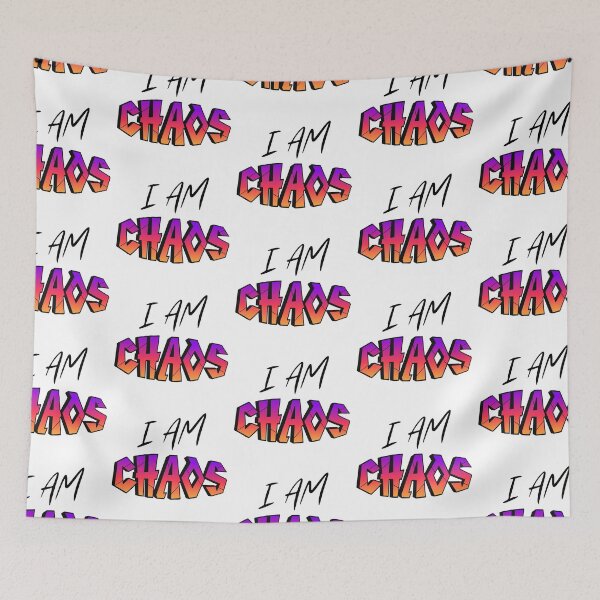 Item preview, I AM CHAOS designed and sold by KatsCanvas.