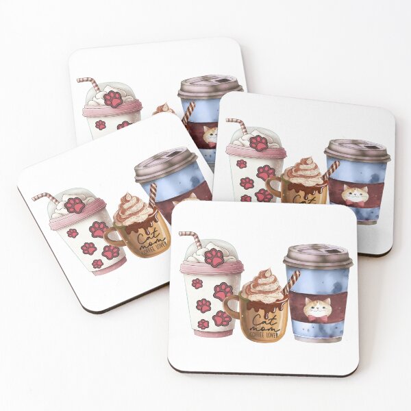 Item preview, Cat mom loves coffee designed and sold by 0allthing.