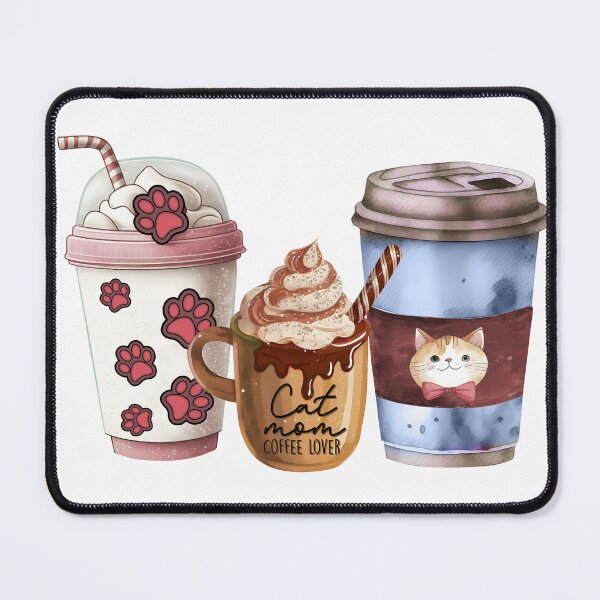 Item preview, Cat mom loves coffee designed and sold by 0allthing.