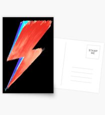David Bowie Lightning Postcards