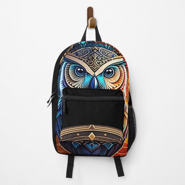 Item preview, Owl tribal mandala tattoo designed and sold by HappyTrippy.