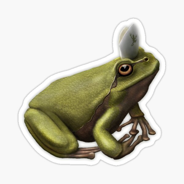 Pope Frog Sticker