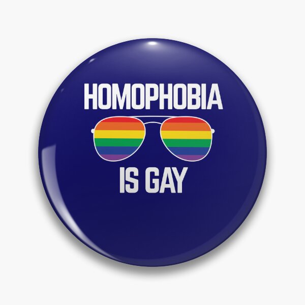 Item preview, Funny LGBT Quote HOMOPHOBIA IS GAY Rainbow Sunglasses Gay Flag designed and sold by Lightfield.