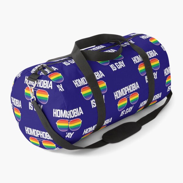 Item preview, Funny LGBT Quote HOMOPHOBIA IS GAY Rainbow Sunglasses Gay Flag designed and sold by Lightfield.