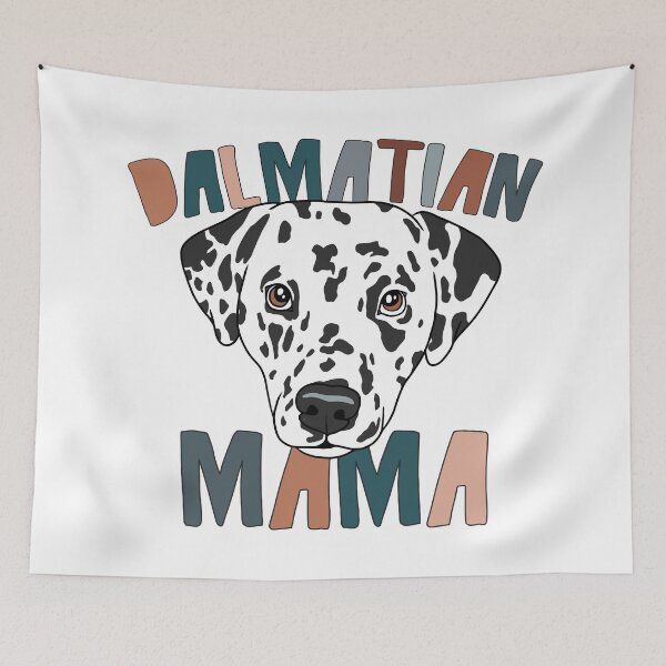 Artikelvorschau, Dalmatinische Mama - Süße Retro-Hundemutter entworfen und verkauft von printify.