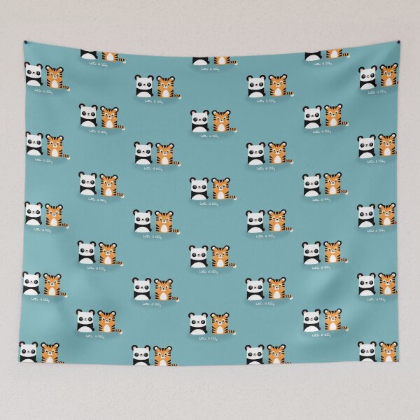 Item preview, Cute Panda and Cute Tiger designed and sold by B-143.