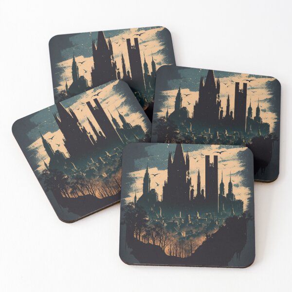 Item preview, magic city skyline designed and sold by OKR1M.