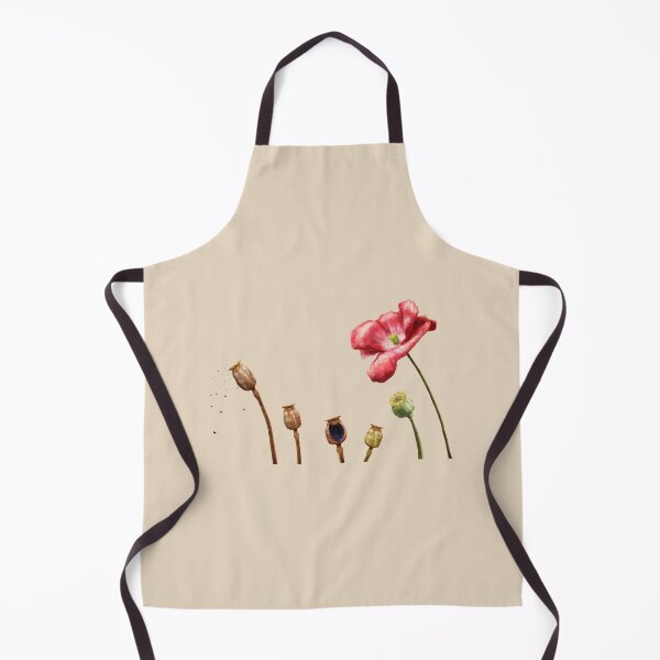 Item preview, Poppy flower cycle designed and sold by AR-Illustration.