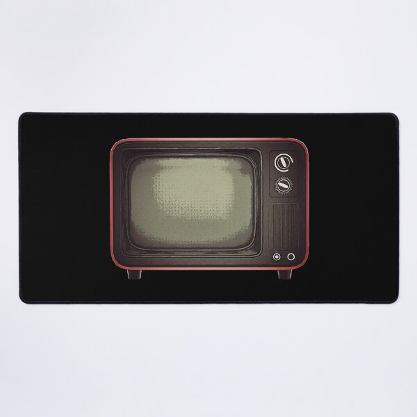 Item preview, No Signal TV - Retro Television - turn off the TV - red designed and sold by PeterADesign.