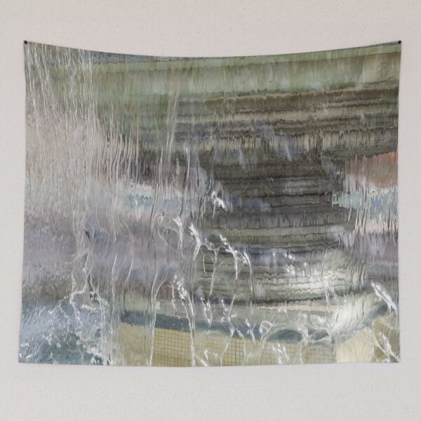 Item preview, Hypnotic Liquid Veil - Venetian Las Vegas Marble Fountain designed and sold by Georgia Mizuleva.