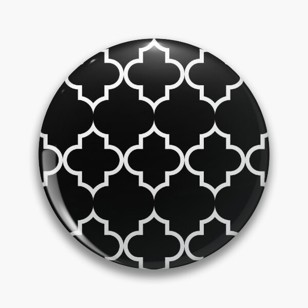 Item preview, Elegant  Arabic Islamic Pattern (2) - Minimal, Elegant, Simple ( Black & White ) Design designed and sold by FenMou.