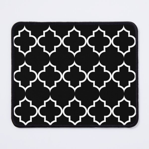 Item preview, Elegant  Arabic Islamic Pattern (2) - Minimal, Elegant, Simple ( Black & White ) Design designed and sold by FenMou.