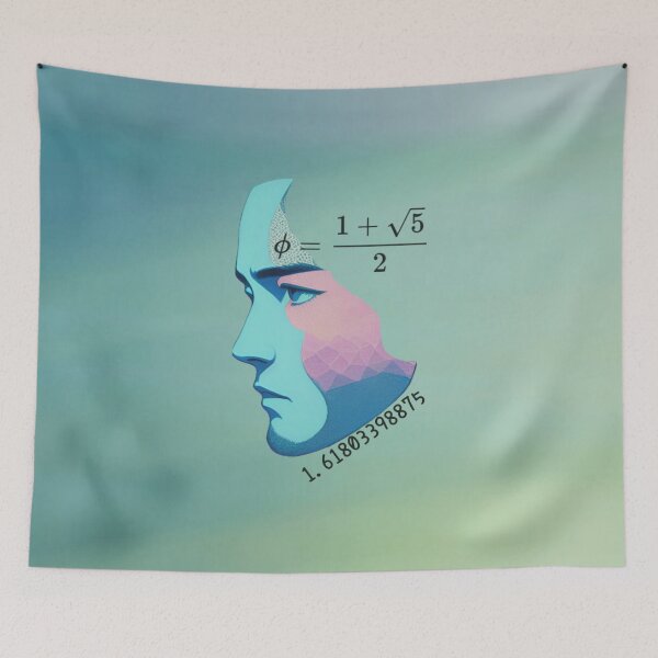 Item preview, Mathematic Formula Fibonacci Golden Ratio Abstract  designed and sold by DreamingAwake1.