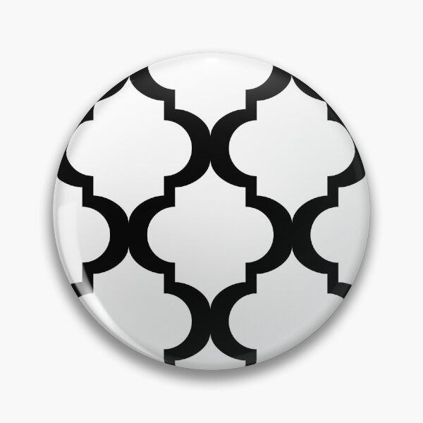 Item preview, Elegant  Arabic Islamic Pattern (3) - Minimal, Elegant, Simple ( Black & White ) Design designed and sold by FenMou.