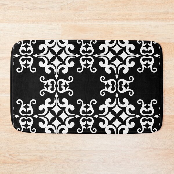 Item preview, Elegant  Arabic Islamic Pattern (5) - Minimal, Elegant, Simple ( Black & White ) Design designed and sold by FenMou.