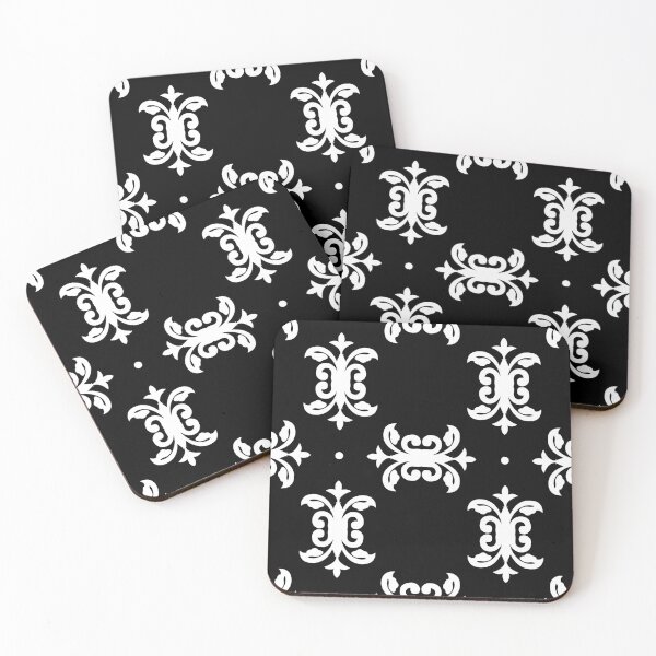 Item preview, Elegant  Arabic Islamic Pattern (6) - Minimal, Elegant, Simple ( Black & White ) Design designed and sold by FenMou.