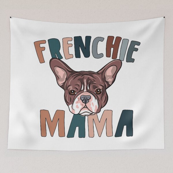 Item preview, Frenchie Mama Cute Retro designed and sold by printify.