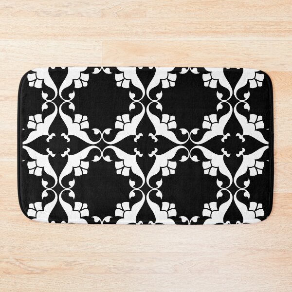Item preview, Elegant  Arabic Islamic Pattern (8) - Minimal, Elegant, Simple ( Black & White ) Design designed and sold by FenMou.