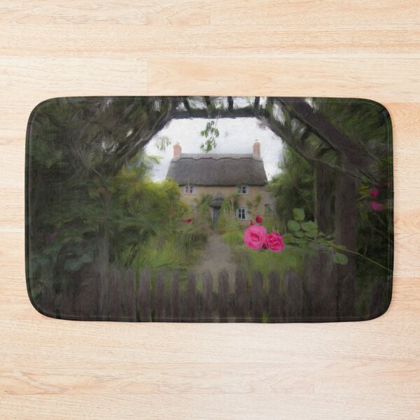 Item preview, Rose Cottage - Oil Painting Effect designed and sold by Allenart_UK.