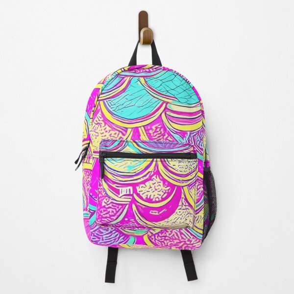 Item preview, Printed image of Retro Mermaid Tail Scales Pattern designed and sold by JaReVa.