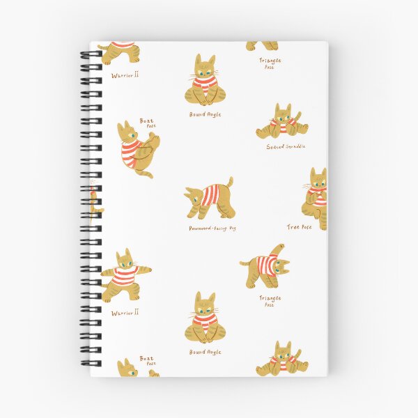 Item preview, Curcuma Cat's yoga time designed and sold by YunjieWoods.