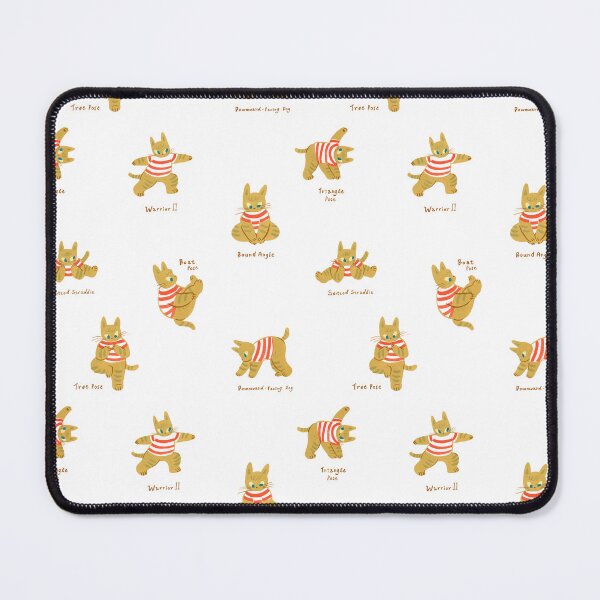 Item preview, Curcuma Cat's yoga time designed and sold by YunjieWoods.