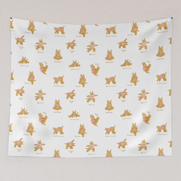 Item preview, Curcuma Cat's yoga time designed and sold by YunjieWoods.