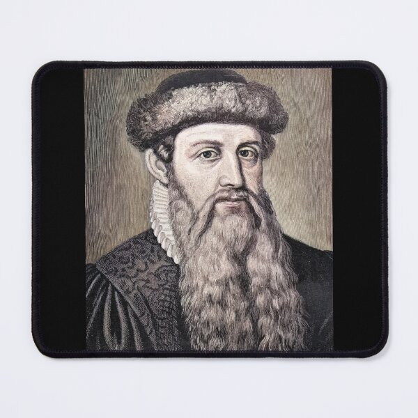 Item preview, Johannes Gutenberg – Inventor designed and sold by CrankyOldDude.