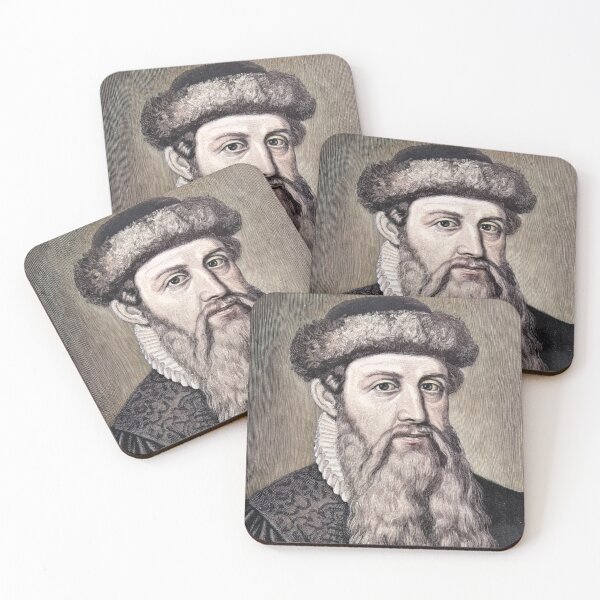 Item preview, Johannes Gutenberg – Inventor designed and sold by CrankyOldDude.