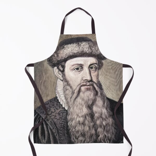 Item preview, Johannes Gutenberg – Inventor designed and sold by CrankyOldDude.