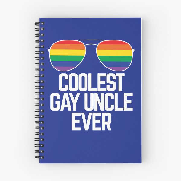 Item preview, COOLEST GAY UNCLE EVER Funny Gay Quote Rainbow Sunglasses LGBT Flag Gift designed and sold by Lightfield.