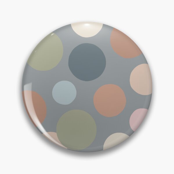Item preview, Retro 70s color palette random dots pattern designed and sold by ankka.