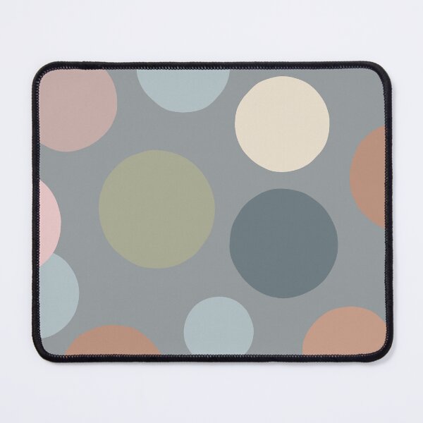 Item preview, Retro 70s color palette random dots pattern designed and sold by ankka.