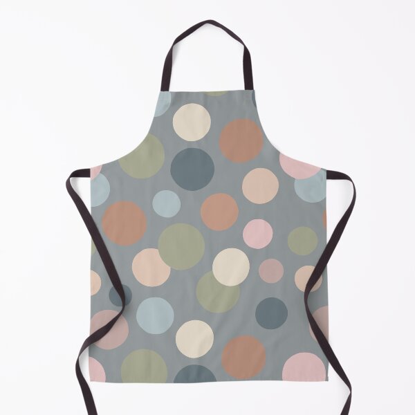 Item preview, Retro 70s color palette random dots pattern designed and sold by ankka.