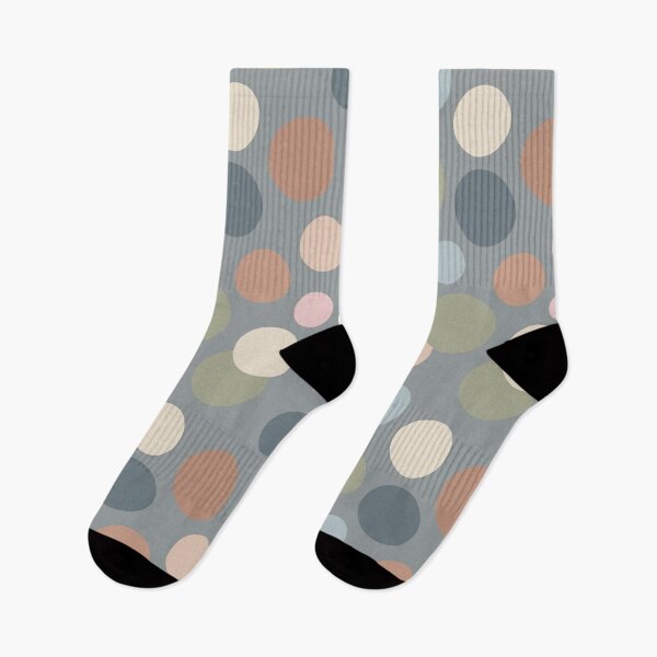 Item preview, Retro 70s color palette random dots pattern designed and sold by ankka.