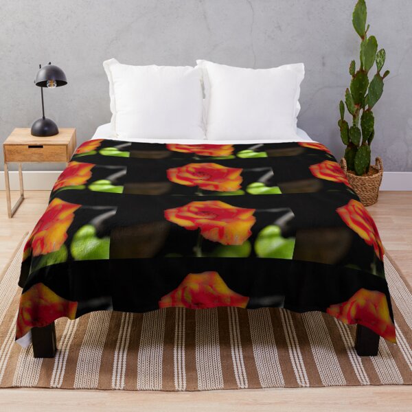 Item preview, Blur red yellow rose blossom designed and sold by kall3bu.