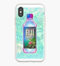 Fiji Water Vaporwave iPhone Case